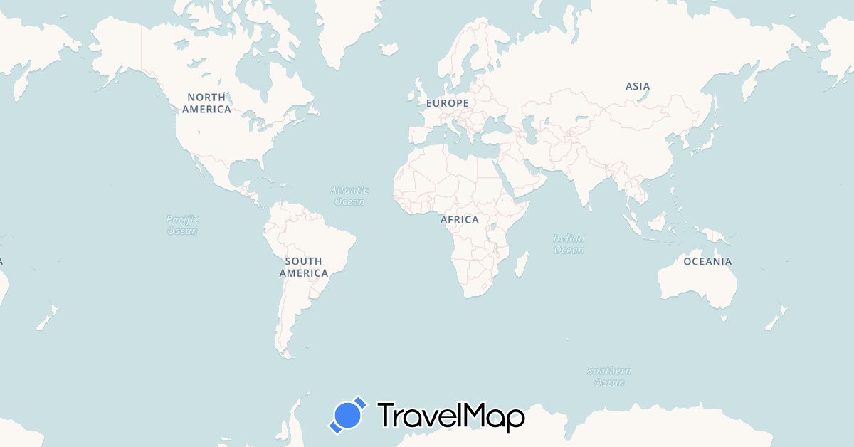 TravelMap itinerary: driving, bus, plane, train, hiking, boat in Argentina, Australia, Bolivia, Switzerland, Chile, China, Hong Kong, Myanmar (Burma), Macau, New Zealand, Peru, French Polynesia, United States, Vietnam (Asia, Europe, North America, Oceania, South America)